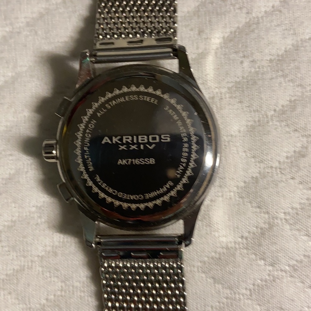 Akribos-XXIV-AK716SSB Explorer - Picture 4 of 8